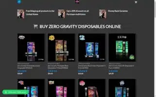 Buyzerogravitydisposable.com Screenshot 2024-05-25 04:59:44