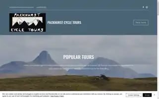 Packhurstcycletours.com Screenshot 2024-04-14 18:21:27