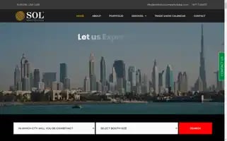 Exhibitioncompanydubai.com Screenshot 2024-07-02 15:49:47