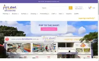 Artshedbrisbane.com.au Screenshot 2024-06-16 08:28:23