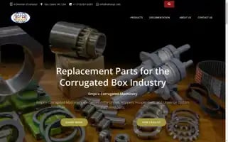 Empirecorrugatedmachinery.com Screenshot 2024-07-04 19:16:40