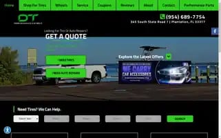 Dtperformanceandwheels.com Screenshot 2024-05-09 11:56:31