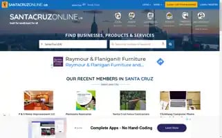 Santacruzonline.us Screenshot 2024-07-07 05:43:38