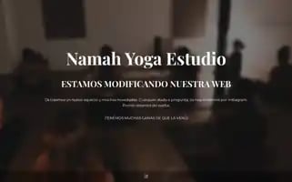 Namahyogaestudio.es Screenshot 2024-05-25 10:46:16