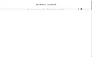 Thehistoricrosehotel.com Screenshot 2024-04-23 12:10:09