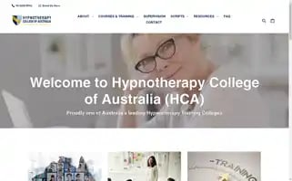 Hypnotherapycollegeofaustralia.com.au Screenshot 2024-05-03 10:39:04