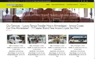 Ahmedabadtempotraveller.com Screenshot 2024-04-25 13:22:17