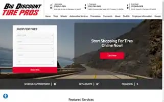 Bigdiscounttirepros.com Screenshot 2024-05-08 18:59:03