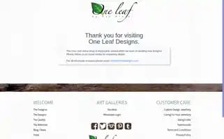 Oneleafdesigns.com Screenshot 2024-06-12 17:51:26