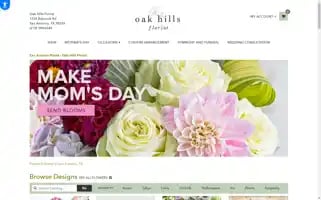 Oakhillsflorist.com Screenshot 2024-05-13 05:16:04