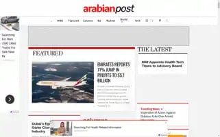 Thearabianpost.com Screenshot 2024-05-14 07:22:01