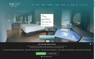 Pamplonacatedralhotel.com Screenshot 2024-04-17 11:35:42