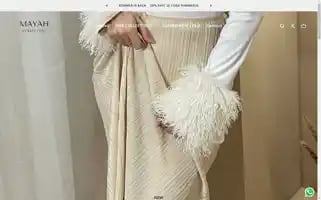 Mayahcollection.com Screenshot 2024-05-02 07:23:13