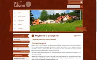 Labyrinthotel.cz Screenshot 2024-04-16 12:24:30