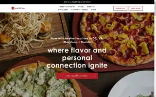 Matchboxrestaurants.com Screenshot 2024-05-12 21:12:34