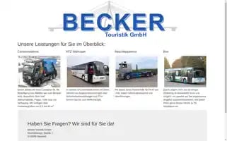 Beckertouristik.com Screenshot 2024-04-19 10:43:50