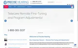 Precisehearing.com Screenshot 2024-05-13 11:44:53