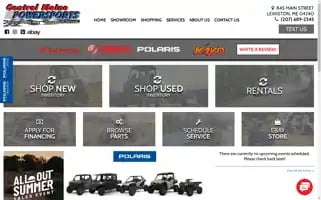Centralmainepowersports.com Screenshot 2024-07-02 04:23:16
