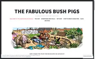 Thefabulousbushpigs.com Screenshot 2024-07-03 09:32:11