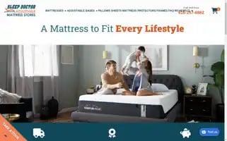 Sleepdoctormattress.com Screenshot 2024-05-13 23:23:52