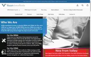 Valleyanesthesia.com Screenshot 2024-05-05 10:51:50