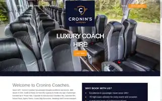 Croninscoaches.com Screenshot 2024-06-29 14:00:08