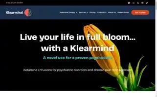 Klearmindclinics.com Screenshot 2024-07-01 10:33:22