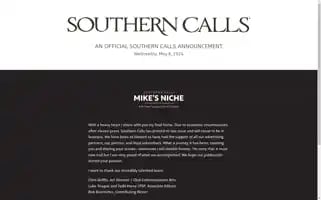 Southerncalls.com Screenshot 2024-06-13 07:41:05
