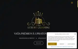 Luxury-cleaning.sk Screenshot 2024-07-10 06:27:53