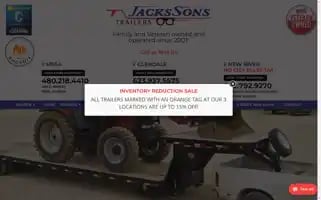 Jackssonstrailers.com Screenshot 2024-05-12 11:29:53