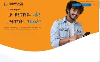 Theadvancegroupjobs.com Screenshot 2024-07-03 00:15:28