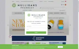 Mulliganspharmacy.com Screenshot 2024-06-29 15:48:02