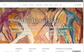 Thedancestore.com Screenshot 2024-05-14 08:15:25
