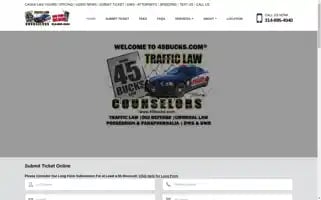 Trafficticketkirkwood.com Screenshot 2024-04-18 17:05:10
