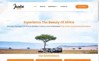 Jambo-tours.com Screenshot 2024-04-18 07:17:03