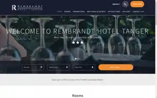 Rembrandthotel.ma Screenshot 2024-04-16 09:38:16