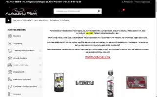 Autodielypsw.sk Screenshot 2024-05-19 20:16:36