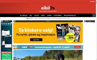 Elbil24.no Screenshot 2024-07-09 08:05:40