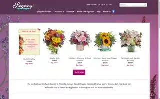 Legacyfloraldesigns.com Screenshot 2024-05-16 05:33:20