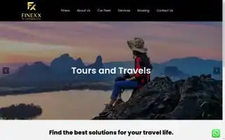 Finexxtravels.com Screenshot 2024-04-15 11:52:33