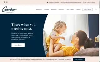 Gerberinsuranceagency.com Screenshot 2024-07-05 13:36:57