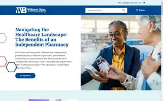Williamsbrospharmacy.com Screenshot 2024-05-15 03:21:32