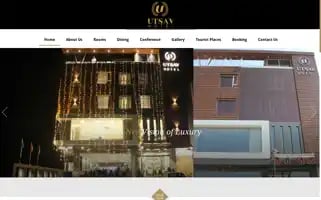 Utsavhotel.com Screenshot 2024-04-25 13:27:49