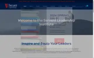Servantleadershipinstitute.com Screenshot 2024-07-04 17:26:27