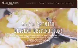 Villagebakeshoppe.com Screenshot 2024-06-29 10:42:47