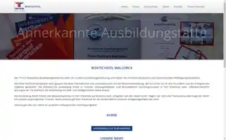 Thurm-boatschool.com Screenshot 2024-07-09 13:56:08