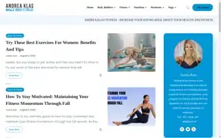 Andreaklasfitnessblogs.com Screenshot 2024-05-24 09:20:18