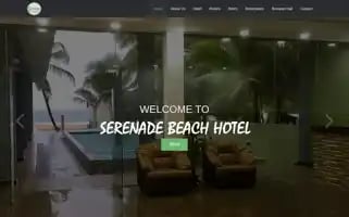 Serenadebeachhotel.com Screenshot 2024-04-23 09:38:06