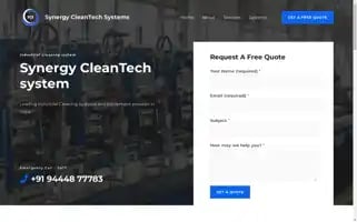 Synergycleantech.com Screenshot 2024-05-23 19:11:54