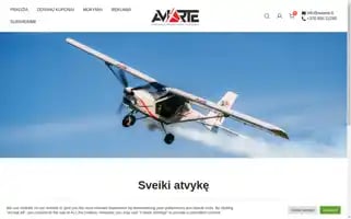Aviarte.lt Screenshot 2024-05-25 12:45:35